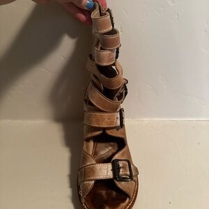 Freebird by Steven Tan Multi-Buckle Gladiator Sandal